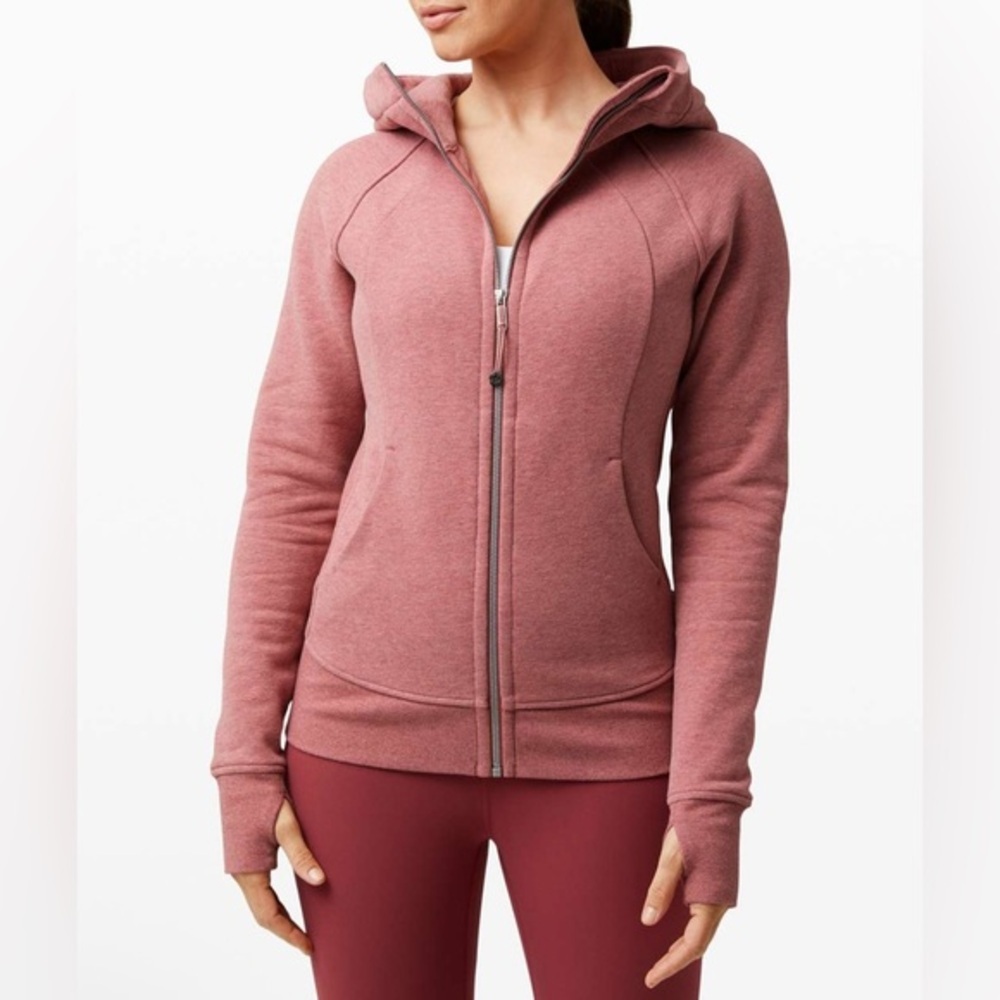 Lululemon Scuba Hoodie *Light Cotton Fleece
Heathered Cherry Tint